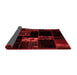 Patchwork Red Transitional Area Rugs