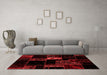 Transitional Red Washable Rugs