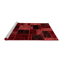 Transitional Red Washable Rugs