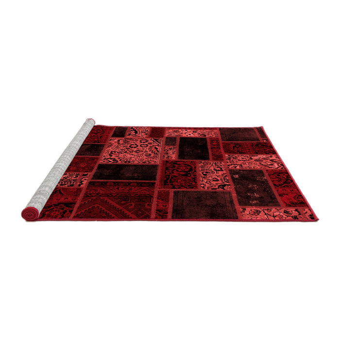 Transitional Red Washable Rugs