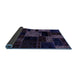 Sideview of Patchwork Blue Transitional Rug, abs2006blu