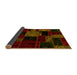 Sideview of Patchwork Yellow Transitional Rug, abs2006yw