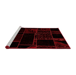 Transitional Red Washable Rugs