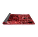 Patchwork Red Transitional Area Rugs