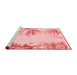 Modern Red Washable Rugs