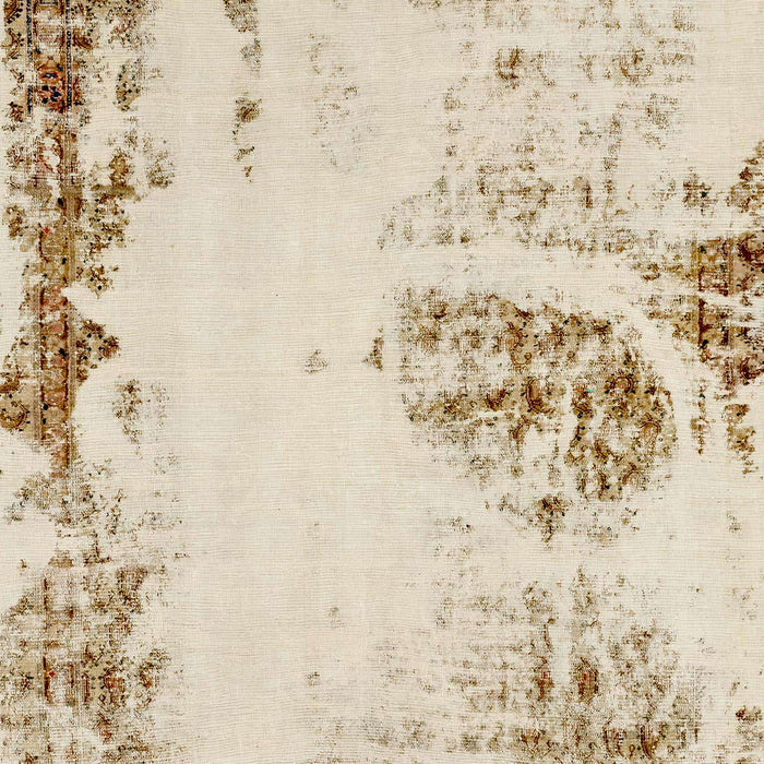 Abstract Vanilla Gold Modern Rug, abs2009