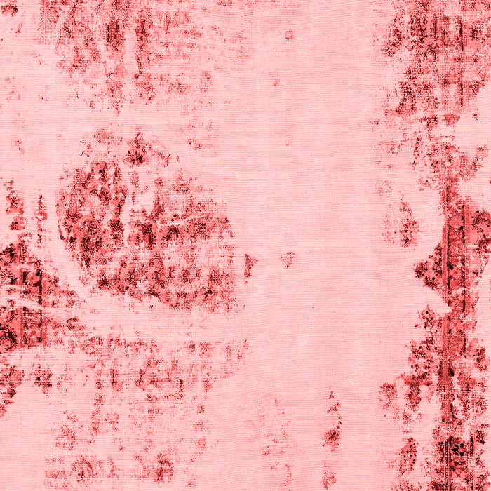 Machine Washable Abstract Red Modern Rug, wshabs2009red
