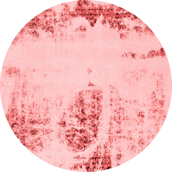 Machine Washable Abstract Red Modern Rug, wshabs2009red