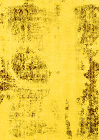 Abstract Yellow Modern Rug, abs2009yw