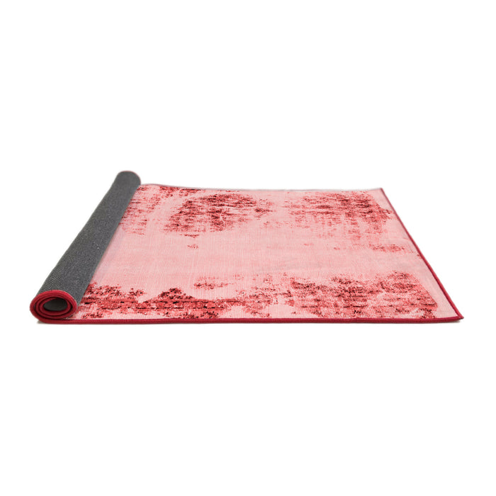 Abstract Red Modern Area Rugs