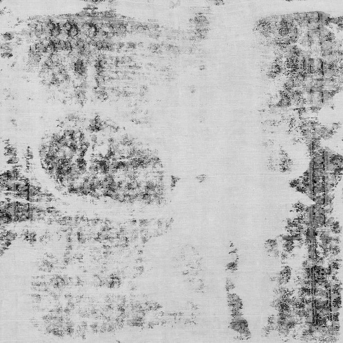 Square Abstract Gray Modern Rug, abs2009gry