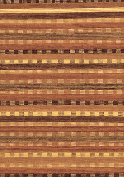 Abstract Brown Modern Rug, abs200brn