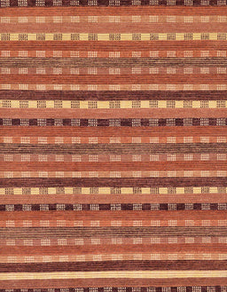 Abstract Red Modern Rug, abs200