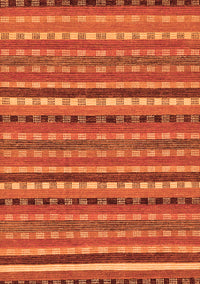 Abstract Orange Modern Rug, abs200org