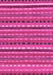 Machine Washable Abstract Pink Modern Rug, wshabs200pnk