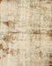 Abstract Golden Blonde Gold Modern Rug, abs2010