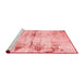 Modern Red Washable Rugs