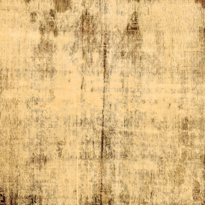 Square Machine Washable Abstract Brown Modern Rug, wshabs2010brn