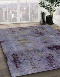 Abstract Lavender Purple Modern Rug, abs2011