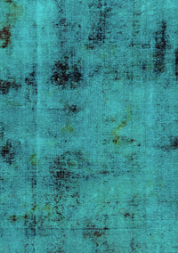 Abstract Turquoise Modern Rug, abs2011turq