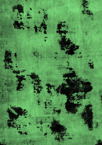 Abstract Emerald Green Modern Rug, abs2012emgrn