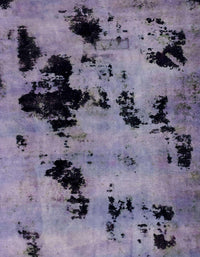 Machine Washable Abstract Lavender Purple Rug, wshabs2012