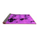 Sideview of Abstract Pink Modern Rug, abs2012pnk