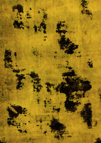 Abstract Yellow Modern Rug, abs2012yw