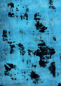 Abstract Light Blue Modern Rug, abs2012lblu