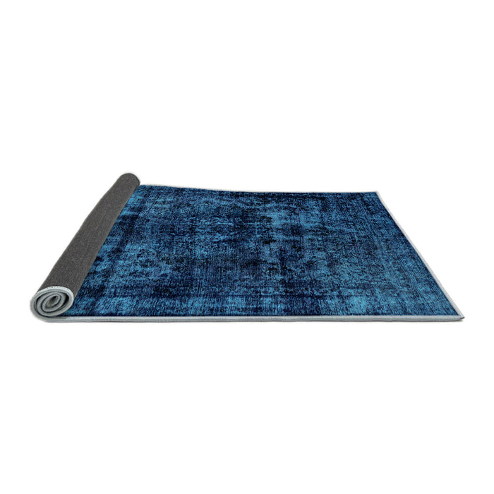 Sideview of Persian Light Blue Bohemian Rug, abs2013lblu