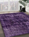 Abstract Orchid Purple Persian Rug in Family Room, abs2013