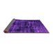 Sideview of Persian Purple Bohemian Rug, abs2013pur