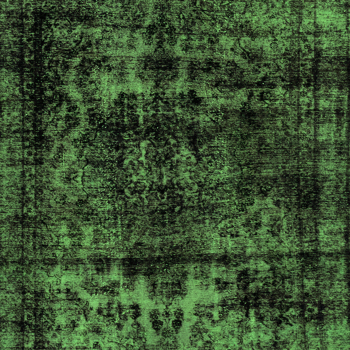 Machine Washable Persian Green Bohemian Area Rugs, wshabs2013grn