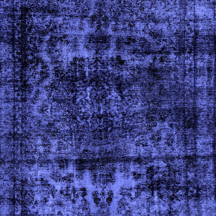 Machine Washable Persian Blue Bohemian Rug, wshabs2013blu