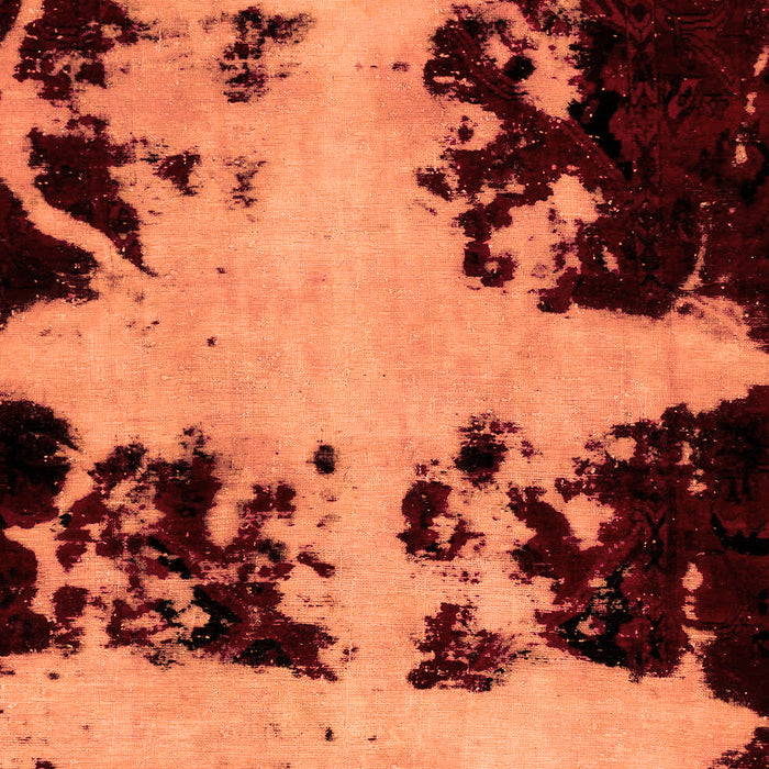 Abstract Orange Modern Rug, abs2014org