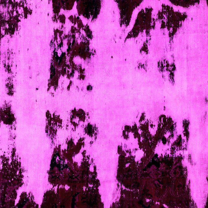 Square Abstract Pink Modern Rug, abs2014pnk