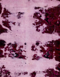 Machine Washable Abstract Cadillac Pink Rug, wshabs2014