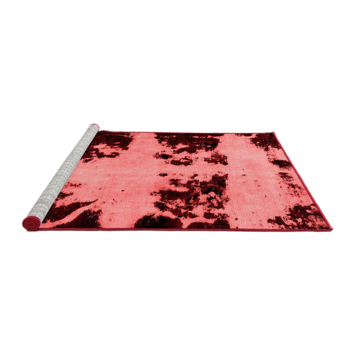 Modern Red Washable Rugs