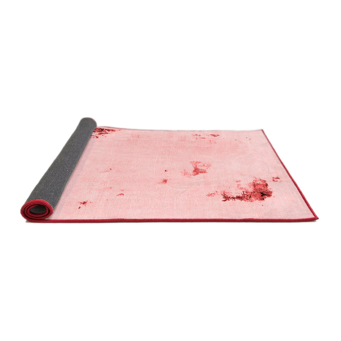 Abstract Red Modern Area Rugs