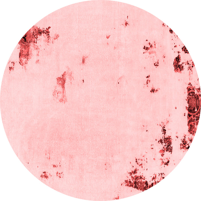 Machine Washable Abstract Red Modern Rug, wshabs2015red