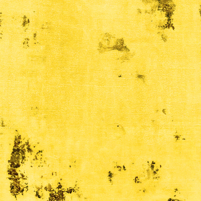 Machine Washable Abstract Yellow Modern Rug, wshabs2015yw