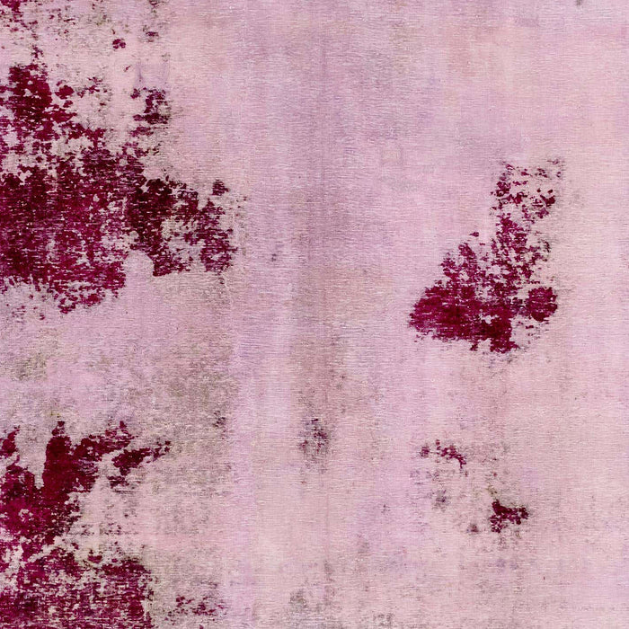 Machine Washable Abstract Pink Rug, wshabs2018