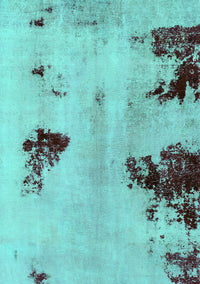 Abstract Turquoise Modern Rug, abs2018turq