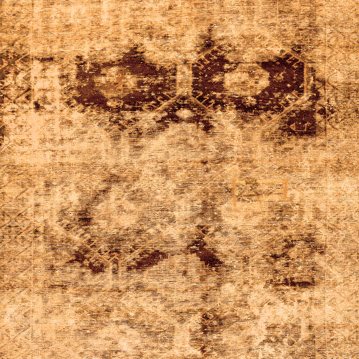 Abstract Orange Modern Rug, abs2019org