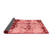 Abstract Red Modern Area Rugs