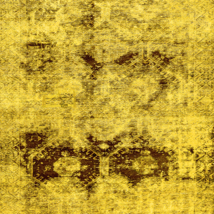 Abstract Yellow Modern Rug, abs2019yw