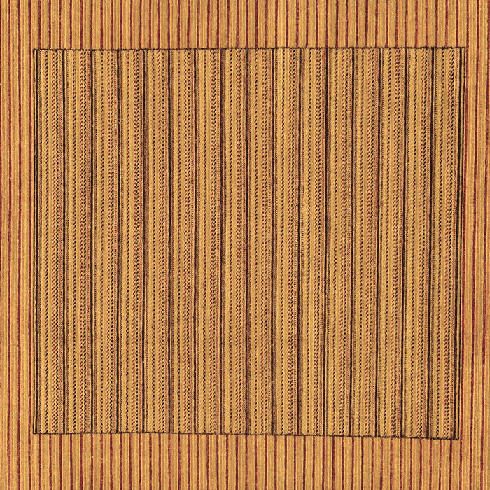 Square Machine Washable Abstract Brown Modern Rug, wshabs201brn