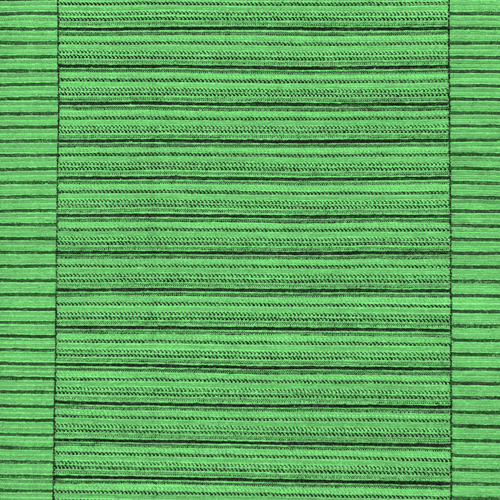 Machine Washable Abstract Emerald Green Modern Area Rugs, wshabs201emgrn