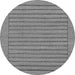 Round Machine Washable Abstract Gray Modern Rug, wshabs201gry