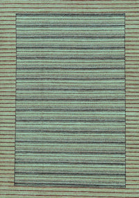 Abstract Light Blue Modern Rug, abs201lblu